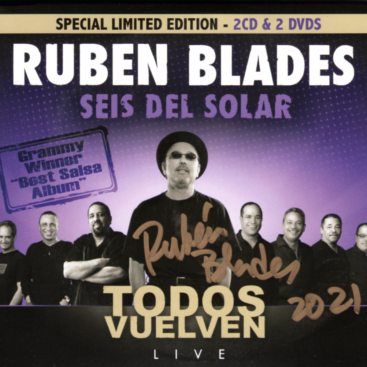 ミュージック Ruben Blades SEIS DEL SOLAR TODOS VUELVE Rubén Blades & Seis Del Solar - 
