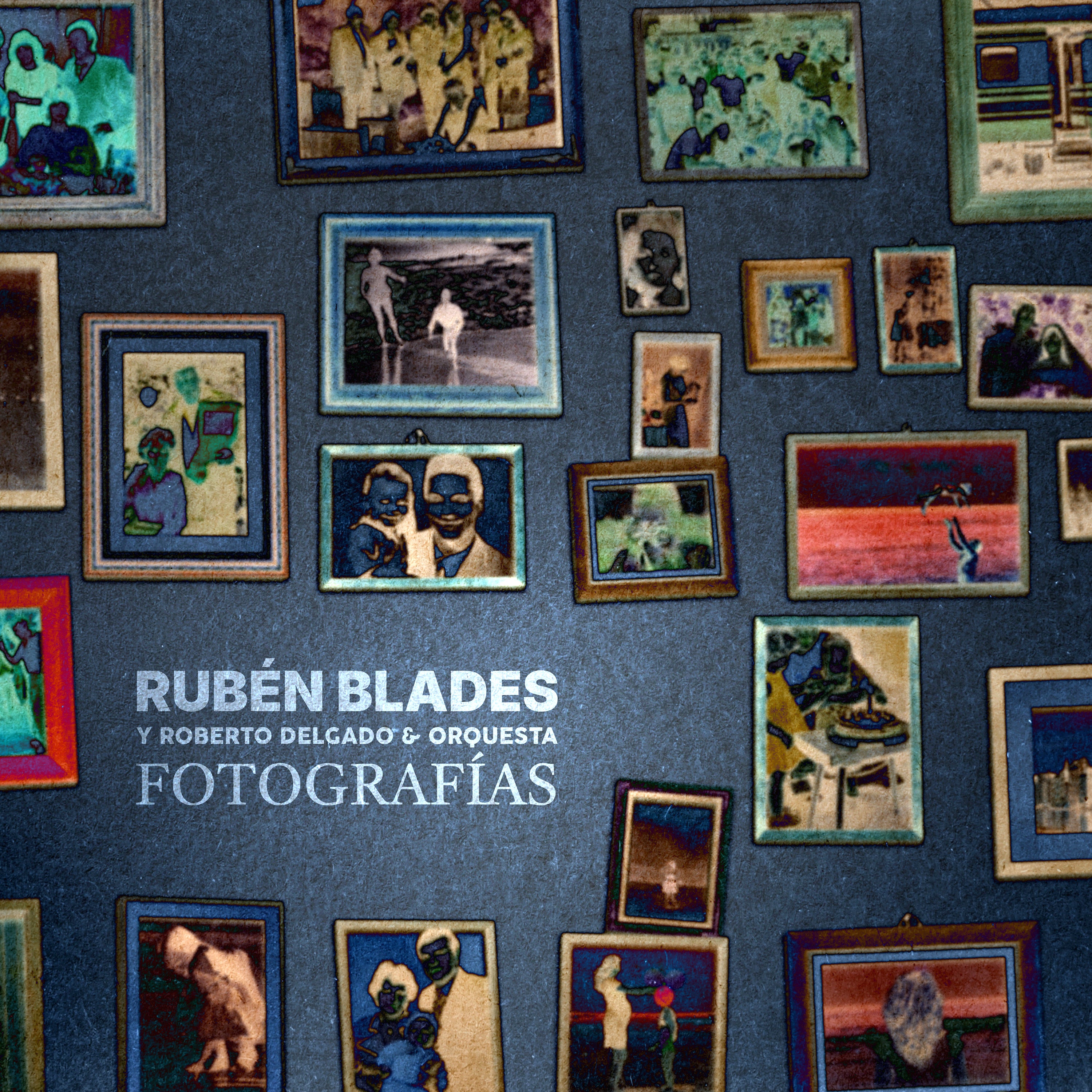 Ruben Blades and Roberto Delgado & Orquesta "Fotografias" LP