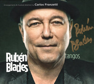 Rubén Blades - "Tangos" Autographed CD