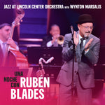 Cargar imagen en el visor de la galería, Rubén Blades &amp; Jazz at Lincoln Center Orchestra with Wynton Marsalis - &quot;Una Noche Con Ruben Blades&quot; | CD or Autographed CD
