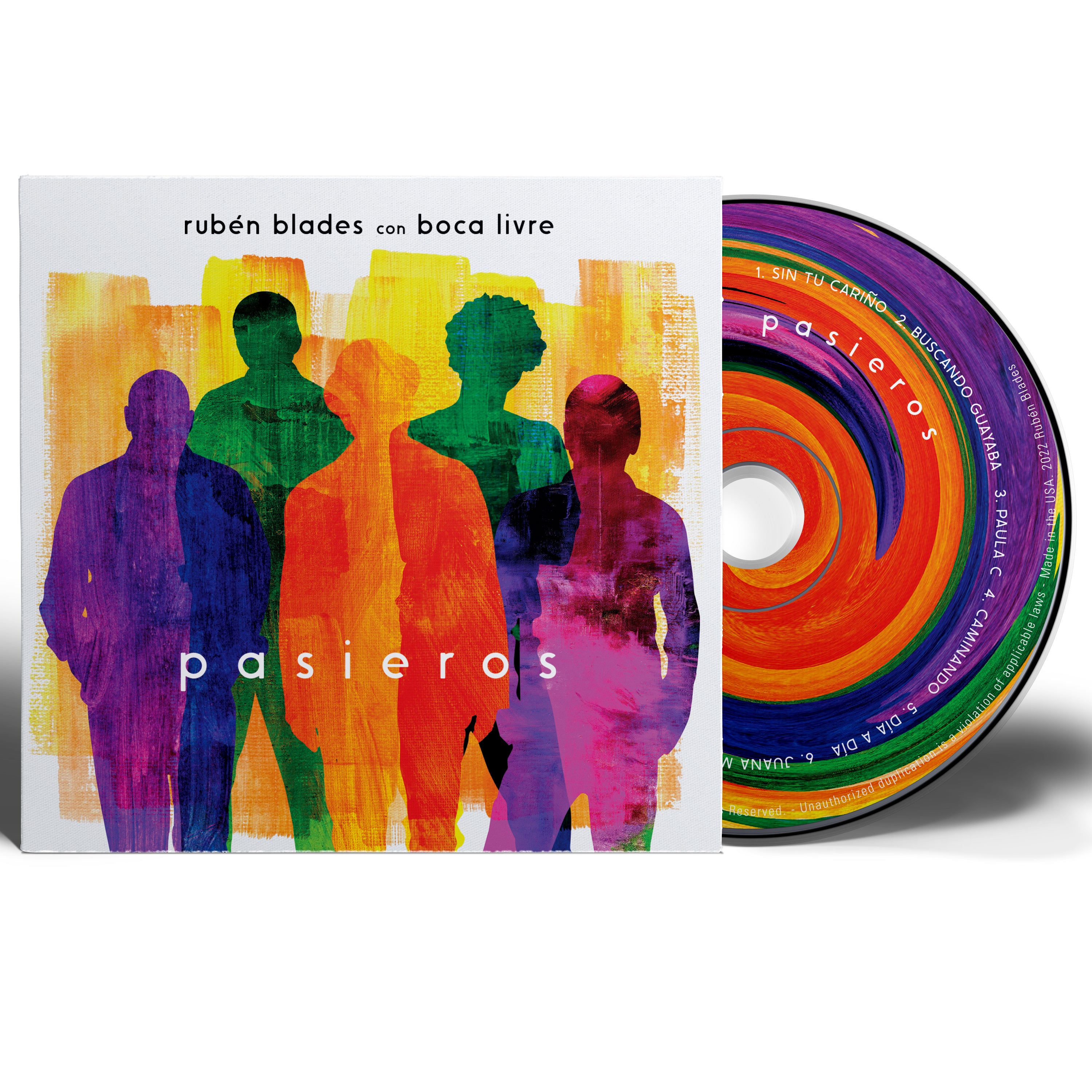 Rubén Blades con Boca Livre - "Pasieros" | CD