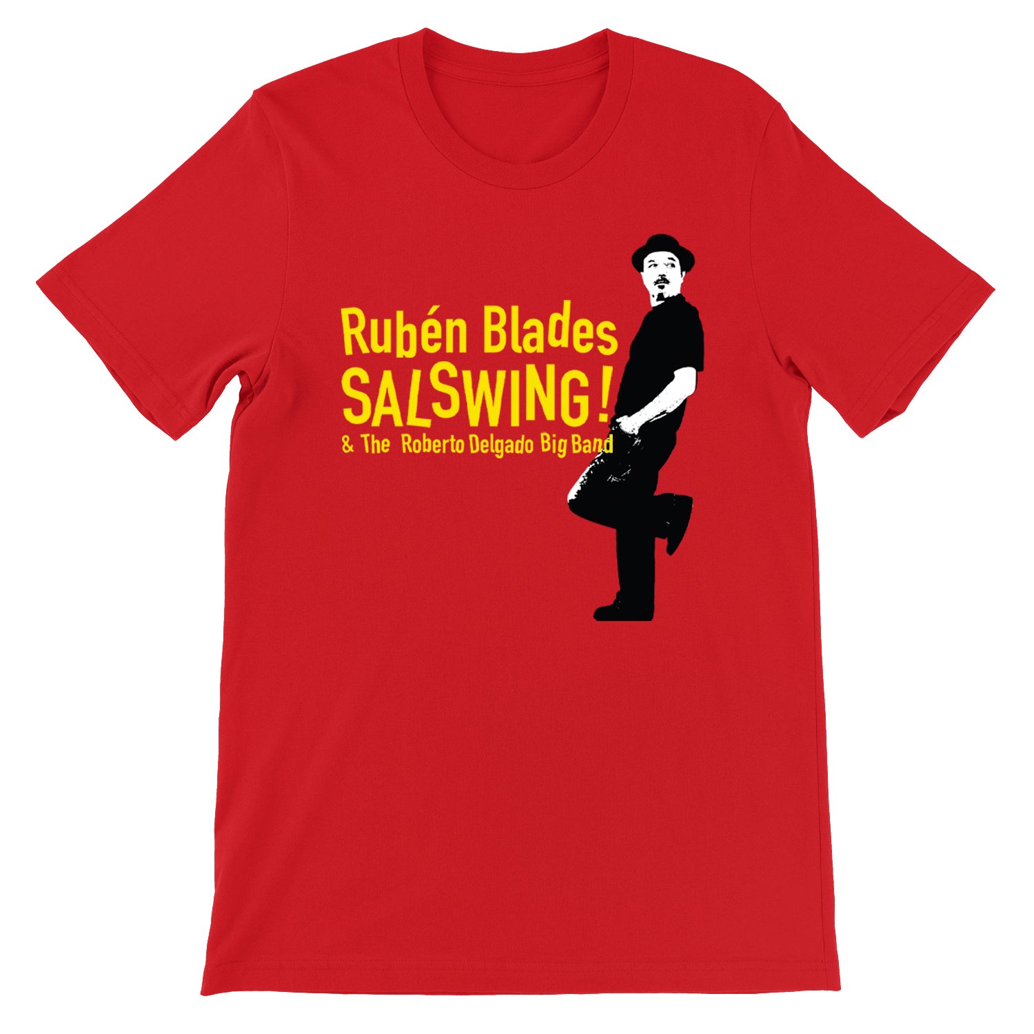 Rubén Blades & The Roberto Delgado Big Band SALSWING! Tour T-Shirt