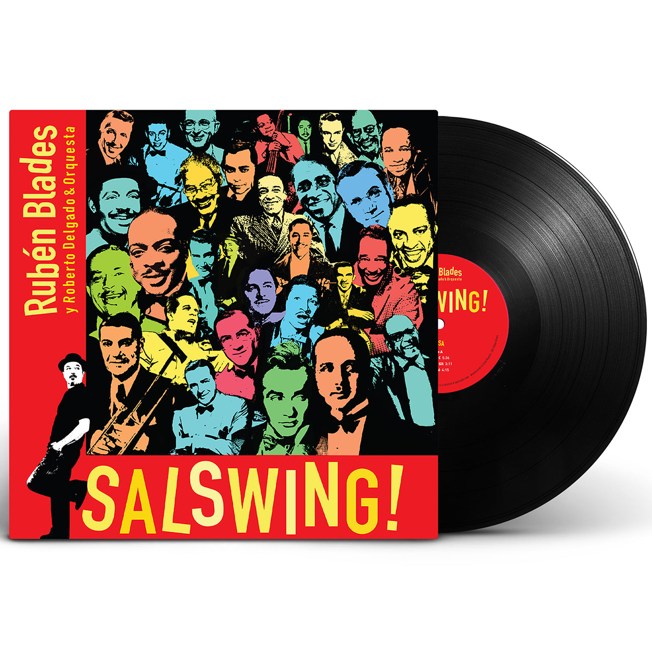 Rubén Blades con Roberto Delgado y Orquesta - "SALSWING!" | 2xLP Vinyl