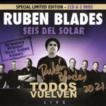 Cargar imagen en el visor de la galería, Rubén Blades &amp; Seis Del Solar - &quot;Todos Vuelven Live&quot; | Autographed 2xCD &amp; 2xDVD
