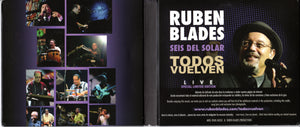 Rubén Blades & Seis Del Solar - "Todos Vuelven Live" | Autographed 2xCD & 2xDVD